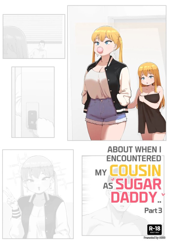 ABBB - About When I Encountered my Cousin as Sugar Daddy - Part 3 (eng) Hentai Comics
