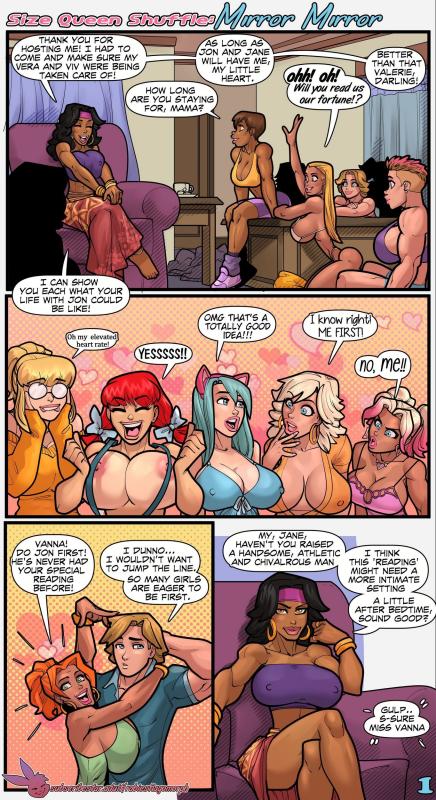 Rabies - Size Queen Shuffle - Mirror Mirror Porn Comics
