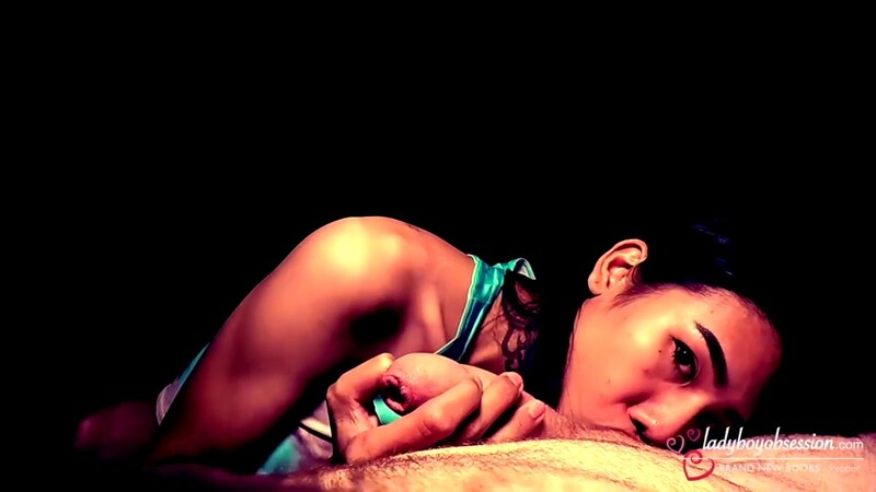 LadyboyObsession - Pepper 1st Time With Brand New Boobs [HD 1280P]  (OnlyFans)