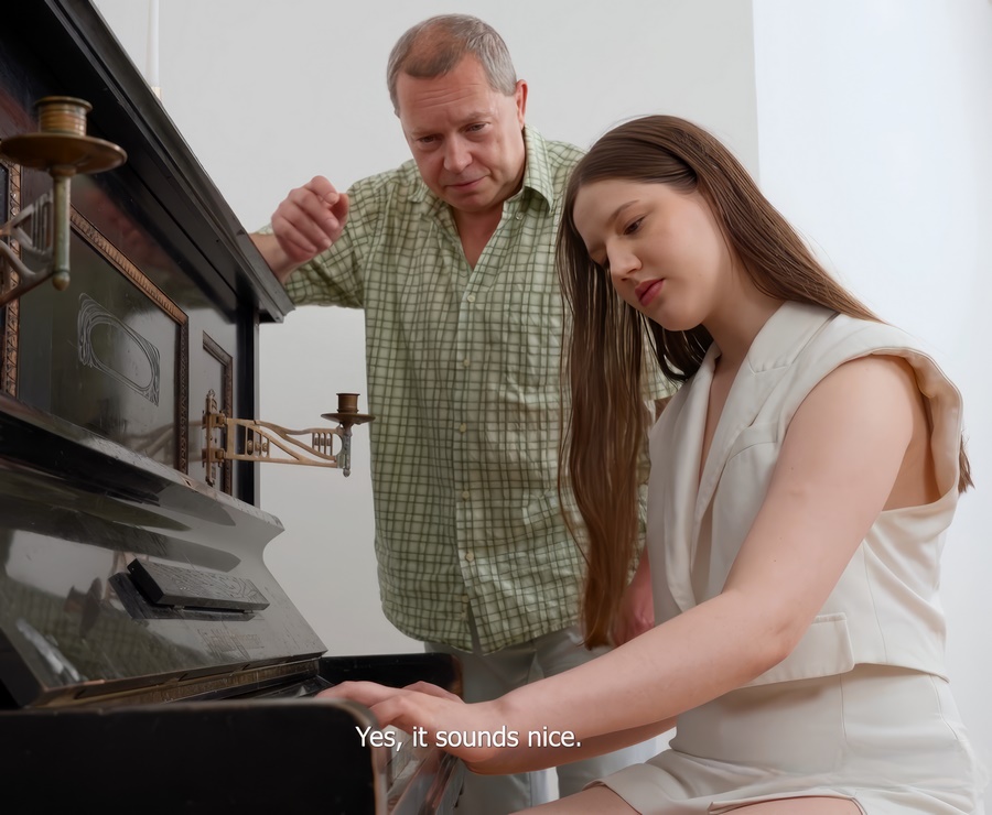 Margo Von Tesse - Old Music Teacher Fuck Young Student Girl FullHD
