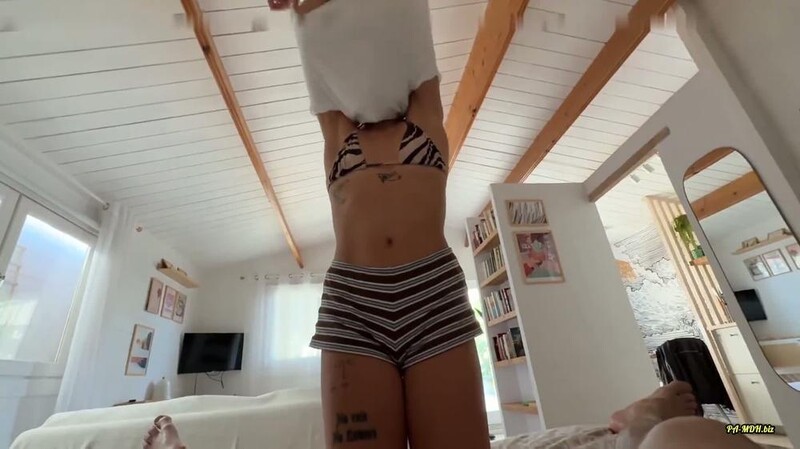 Nia_x_Noah - POV - Ich wichse seinen Schwanz mit meinen Fu?en, bis sie voller Sperma [FullHD 1080P]  (MyDirtyHobby)