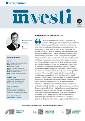 Altroconsumo Investi N.1621 - 23 Settembre 2025