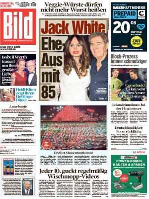 Bild Zeitung - 09. Oktober 2025