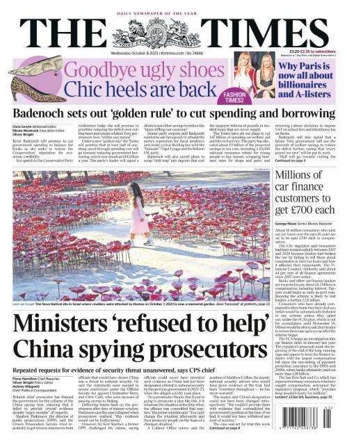 The Times - 8 October 2025