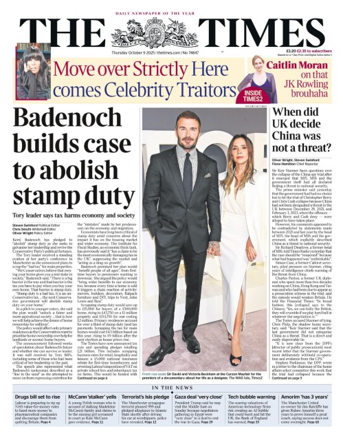 The Times – 9 October 2025