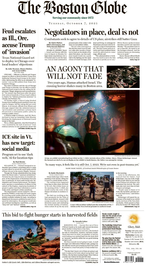 The Boston Globe - 7 October 2025