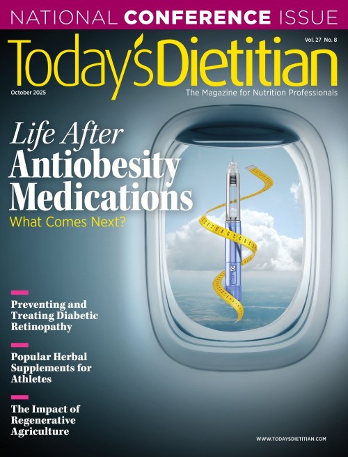 Today's Dietitian - Vol. 27 Issue 8, October 2025