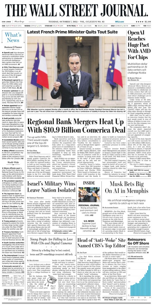 The Wall StreetJournal - October 7 2025