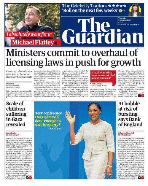 The Guardian - 9 October 2025