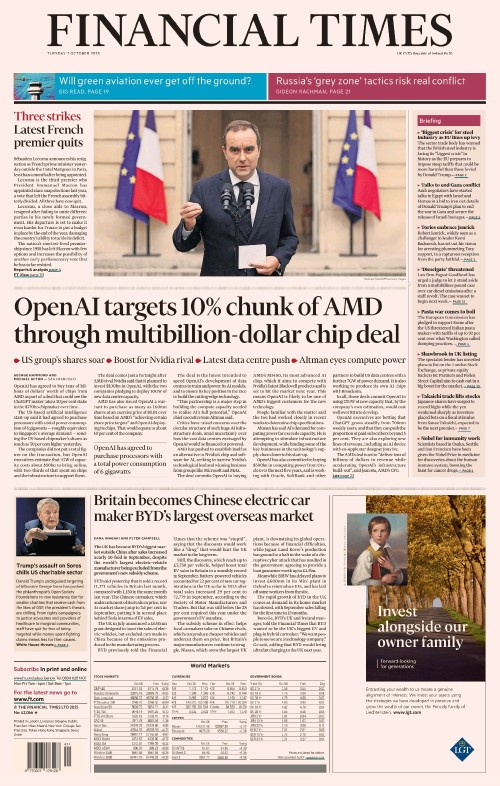 Financial Times UK - 7 October 2025
