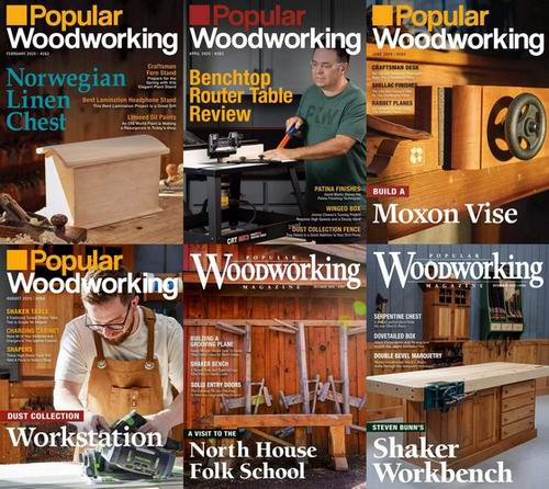 Popular Woodworking №282-286 (January-December 2025). Архив 2025