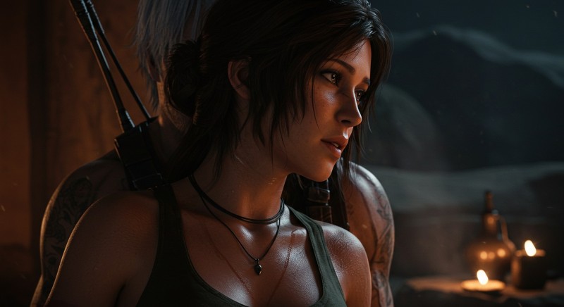 [NightFox] Lara and Dante 2 3D Porn Comic