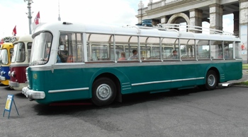 Trolejbus SVARZ TBES-VSKhV (1956) Walk Around