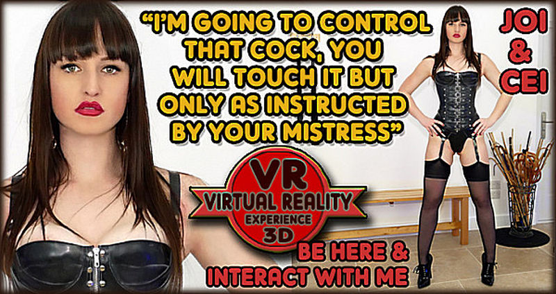Miss Vivienne L'Amour: Domina's Guided Edging - VR (TheEnglishMansion.com) UltraHD/4K 1920p