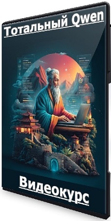 постер к Дмитрий Зверев - Тотальный Qwen (Тариф Стандарт) (2025) Видеокурс