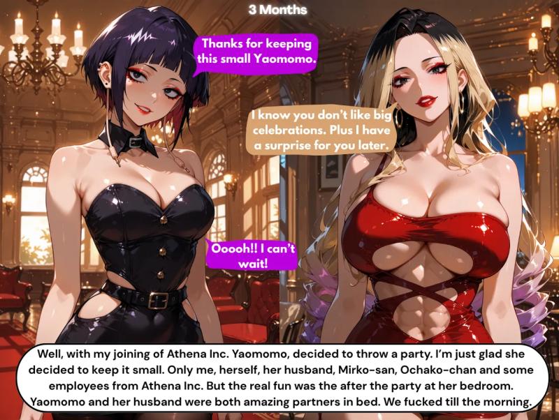LaughingFoxComics  My Bimbo Hero: Earphone Jack AI Porn