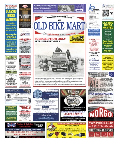 Old Bike Mart October 2025