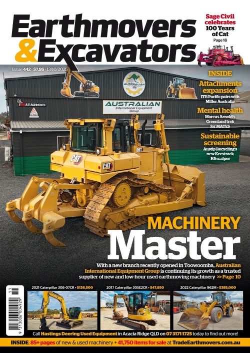 Earthmovers & Excavators - Issue 442 2025