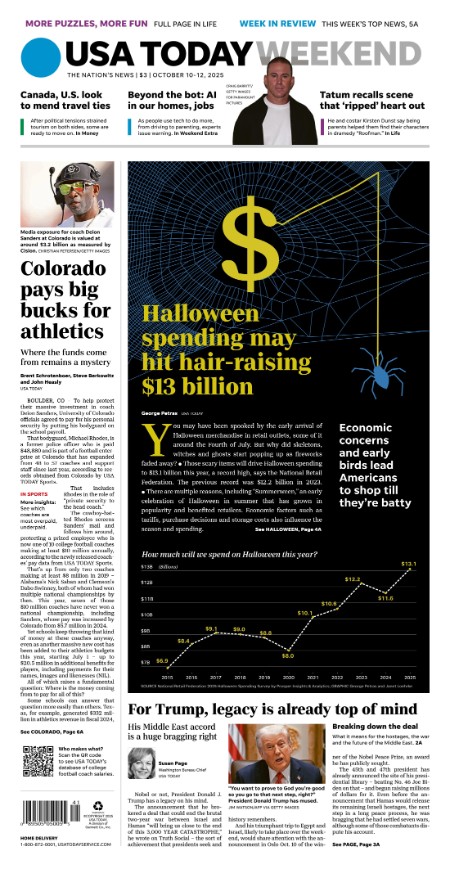 USA Today - October 10, 2025