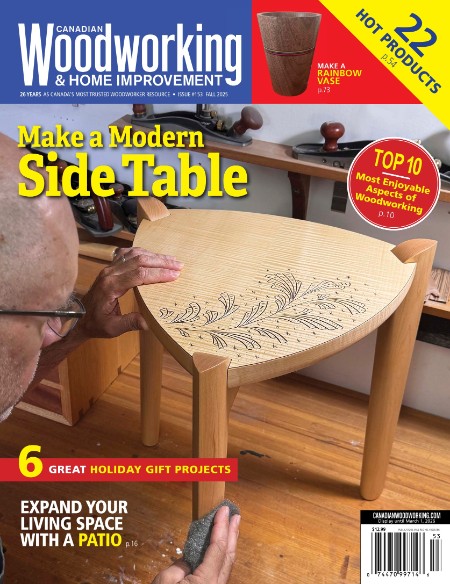 Canadian WoodWorking I153 Fall 2025