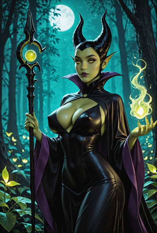 [Naughty Neurals] Maleficent - Dark Desires AI Porn