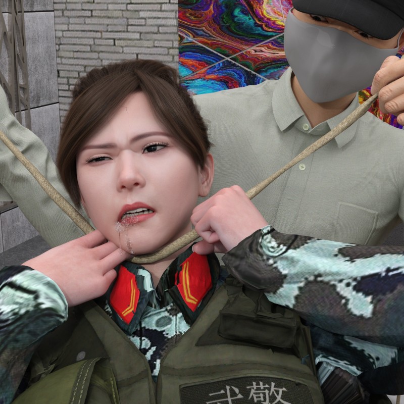 [RuHao] Twin Special Police Beauties 3D Porn Comic
