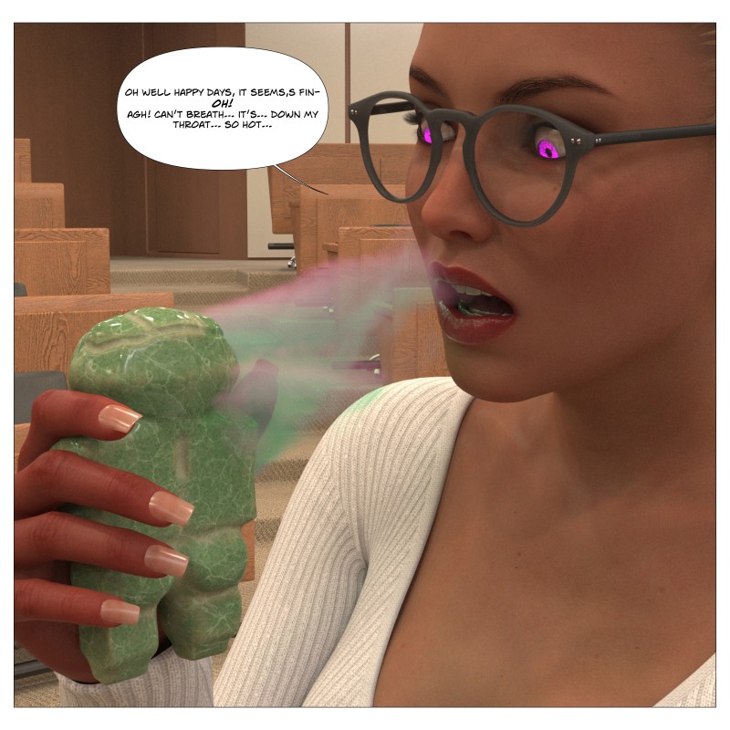 TrissMagistus - Suggestion Box Release: The Jade Idol 3D Porn Comic