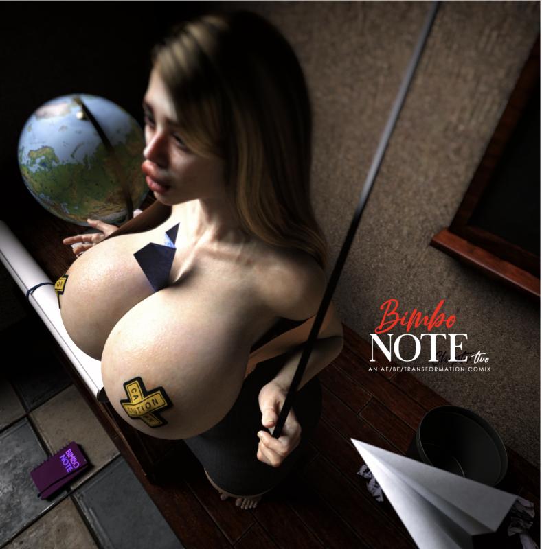 Traveller1993 - Bimbo Note Ch. 2 3D Porn Comic