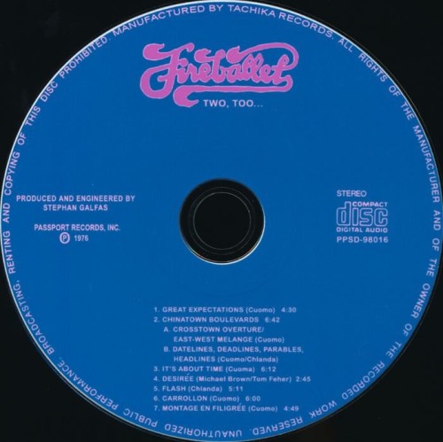 Fireballet  Two, Too... (1976) Lossless