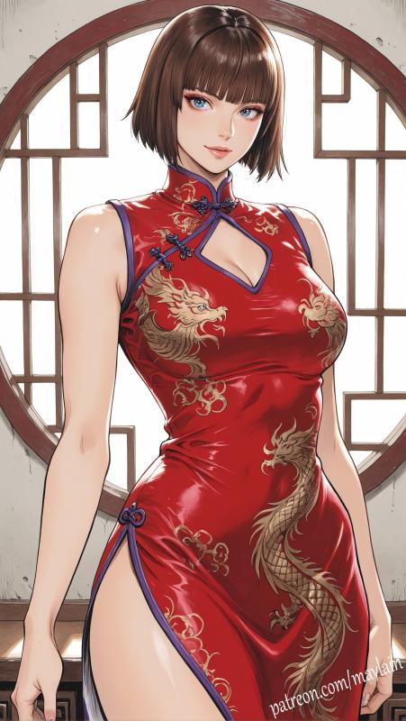 [AI Generated] may_rain - Anna Williams (Tekken) (Patreon) AI Porn