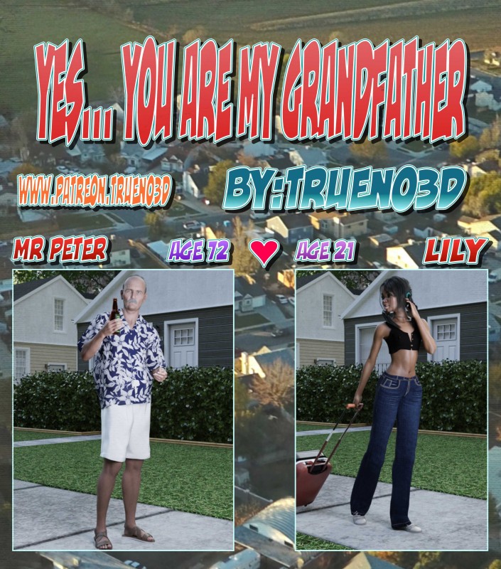 Trueno3D - Great Fuck City: Yes... you are my Grandfather 3D Porn Comic