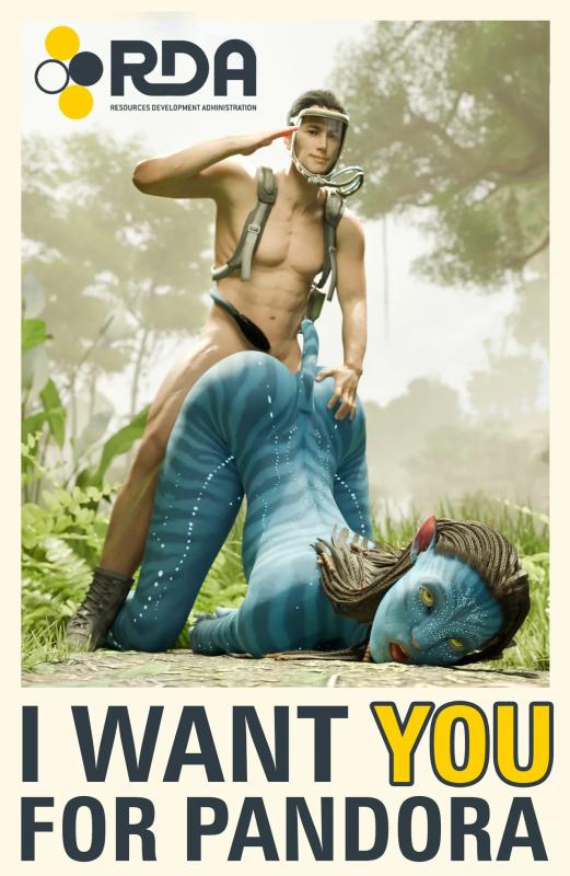 Quick E - Neytiri - Strictly Research (James Cameron's Avatar) 3D Porn Comic