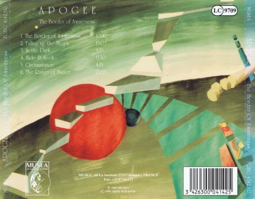 Apogee - The Border Of Awareness (1995) Lossless