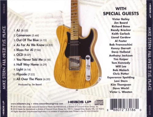 Mike Stern - All Over The Place (2012) Lossless Mike Stern - All Over The Place (2012) Lossless