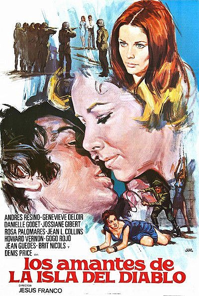 Любовники с дьявольского острова / Quartier de femmes (1973) DVDRip