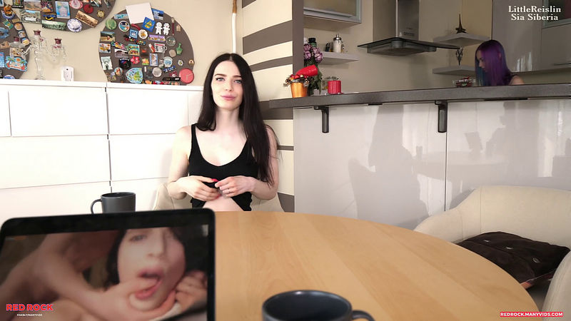 Hot Threesome With Stepsister And Girlfriend  RedRock and SiaSiberia and Reislin Creampie and Rimming Red Rock (Onlyfans) FullHD 1080p