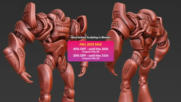 Hard Surface Sculpting in Blender by Jan van den Hemel
