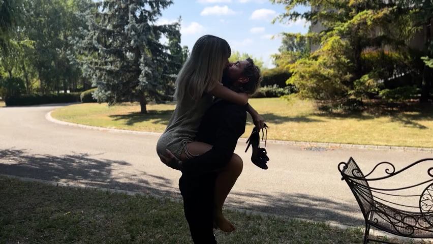 Megan Love - Unexpected Massage At The Park