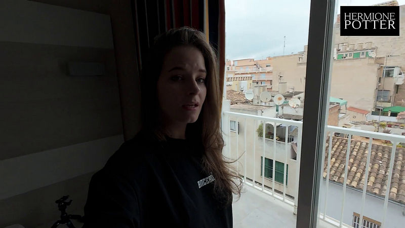 He Fucks Me In El Arenal, Mallorca The Chambermaid Disturbs Us, But He Continues To Fuck Me Vlog Hermione Potter [FullHD 1080p] 2025