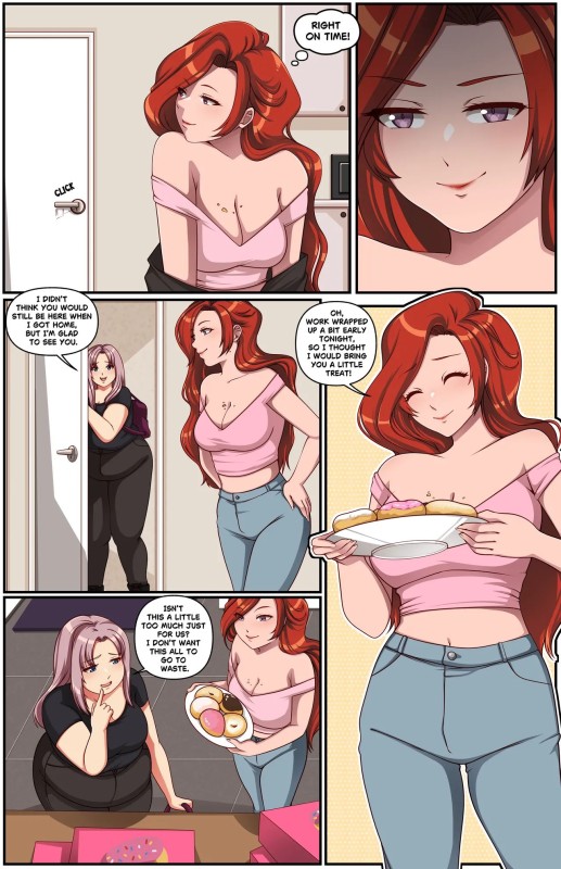 Sweetdreamcoffee - Doughnation Dependency Porn Comics
