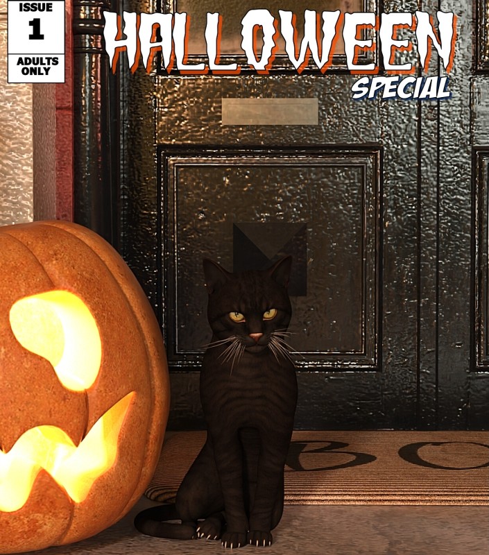 VronStudio - Halloween 3D Porn Comic