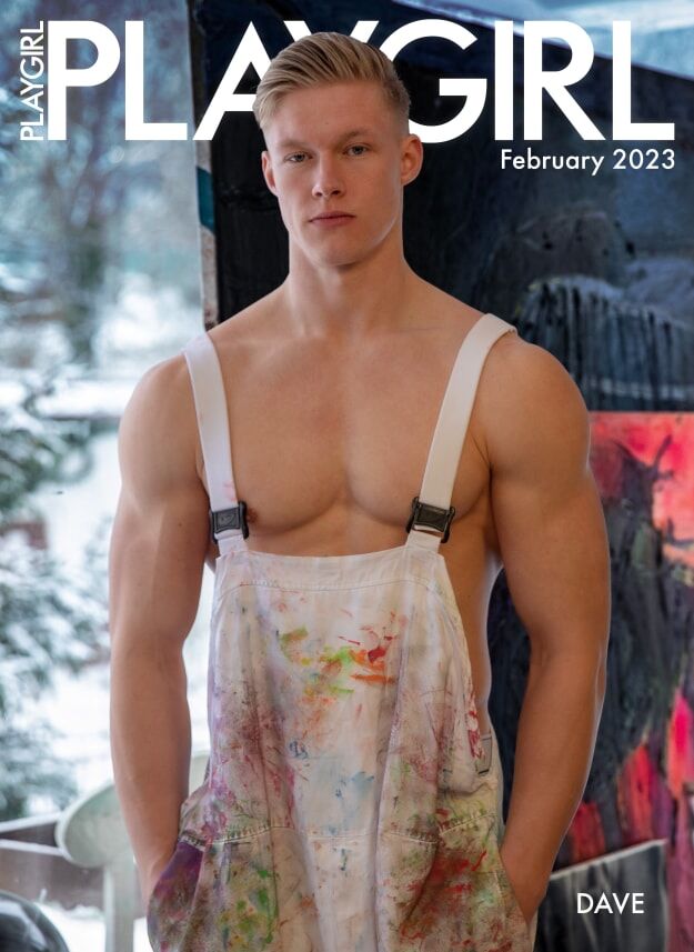 Playgirl February 2023 - Dave - Backstage + Interview + Pictures / Плэйгёл Февраль 2023 - Давид - За кулисами + Интервью + Фотографии