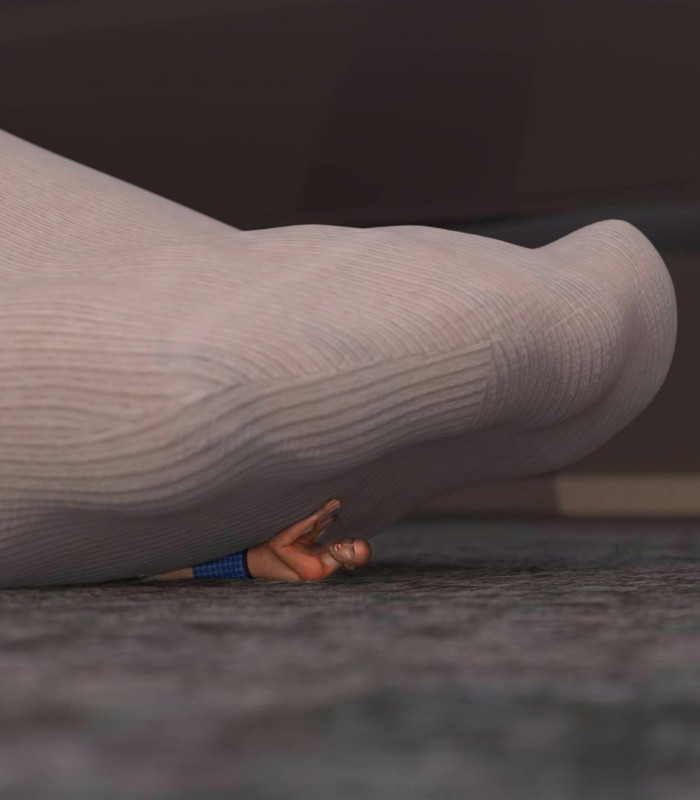 NickisKing - Help, My Girlfriend Forgot That She Shrunk Me Last Night 3D Porn Comic