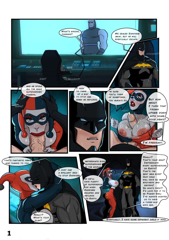 Lasga Claven - Batman impregnates the DC universe (Justice League) Porn Comics Lasga Claven - Batman impregnates the DC universe (Justice League) Porn Comics