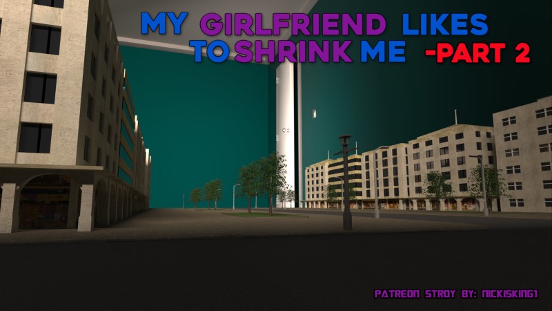 [NICKISKING] MY GIRLFRIEND LIKES TO SHRINK ME PART 2 3D Porn Comic