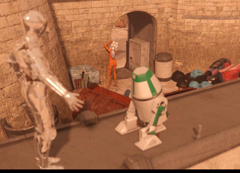 Albrid - Star Wars: Ashla 3D Porn Comic