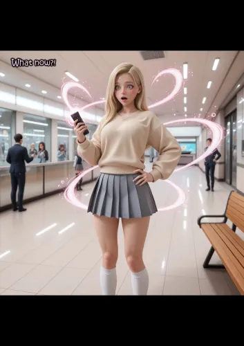 HexxetVal – The Dictaphone at the Mall 1 3D Porn Comic