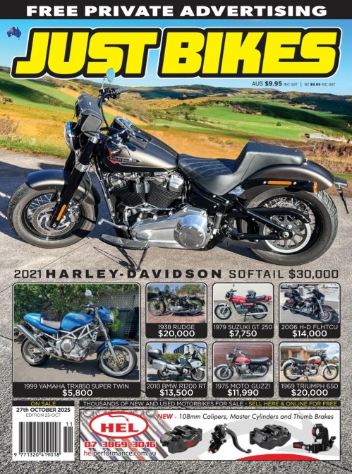 Just Bikes – Issue 449, 27 October 2025