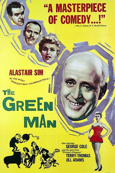 Зелёный человек / The Green Man (1956) HDRip