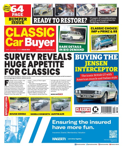 Classic Car Buyer – 29 October 2025